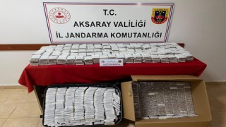 Jandarma KOM 46 Bin Dolu Makaron Ele geçirdi