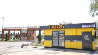Terminalden Sonra Taksi Durağı da Yenilendi