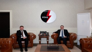 Dinçer Daha Güçlü Bir Altyapı İçin EÜAŞ Genel Müdürü Benli İle Görüştü