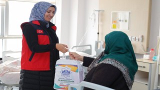 Aksaray Belediyesinde Sosyal Belediyecilik Örneği Hasta Bakım Setleri Belediyeden