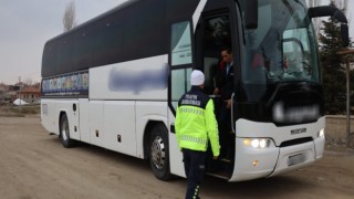 Yolcu Otobüsleri Tek Tek Denetlendi