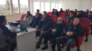 Avcılara Eğitim Verildi