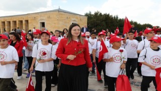 Aksaraylı Çocuklar ATA’nın Huzurunda