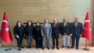 Rektör Arıbaş’tan Moldova Büyükelçisi Sertel’e Ziyaret