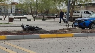 Takla Atan Motosikletli Yaralandı