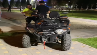 Parkta Yaptığı ATV Şovunun Bedeli Ağır Oldu
