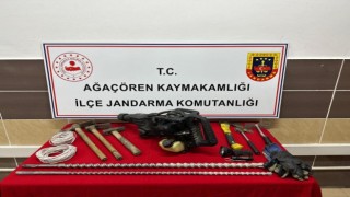 3 Defineci de Ağaçören İlçesinde Yakalandı