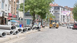 Bölcek Caddesi Altyapı Çalışmasında Sona Geliniyor