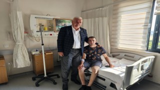 Kaşlı’dan, Uzman Çavuş Duman’a Geçmiş Olsun Ziyareti