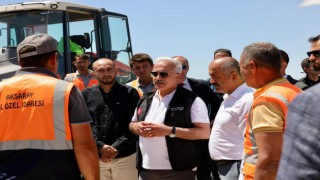 Vali Kumbuzoğlu, Bağlantı Yollarında İncelemelerde Bulundu