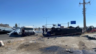 Eşmekaya Işıklarda Zincirleme Kaza Mucize Kurtuluş