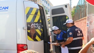 Aksaray Belediyesi Zabıta Ekiplerinden Okul Servislerine Sıkı Denetim