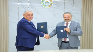 Aksaray Üniversitesi ve Urgenç Devlet Üniversitesi Arasında Mutabakat Zaptı İmzalandı