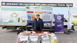 Belediyenin TAT Tesisinde Ayda 640 Ton Atık Geri Dönüştürülüyor