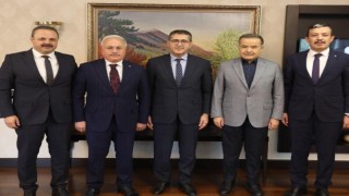 Cumhurbaşkanlığı Strateji Ve Bütçe Başkanlığı’na Aksaray’dan Üst Düzey Ziyaret