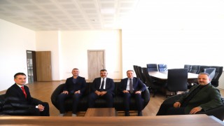 Rektör Arıbaş’tan, Akbal’a Hayırlı Olsun Ziyareti