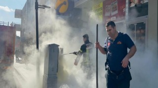 Bankalar Caddesindeki Trafo Paniğe Neden Oldu