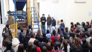 Öğrencilerden, Tıbbi Atık Sterilizasyon Tesisine Ziyaret