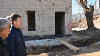 Başkan Dinçer, Terlemez Baba Türbesi’ndeki Çalışmaları Yerinde İnceledi