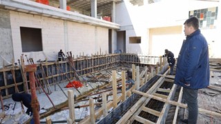 Belediyenin Gençlik Merkezi Projesinde Kaba İnşaat Tamamlandı