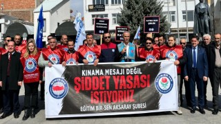 Aksaray’da Eğitimcilerden Ortak Ses: “Artık Söz Değil, Yasa İstiyoruz”