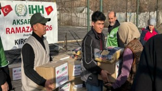 Aksaray’dan Kırgızistan’a Uzanan Ramazan Yardımı
