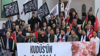 ASÜ’de Öğrencilerden Gazze İçin Basın Açıklaması