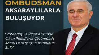 Kamu Başdenetçisi Halkla Buluşacak