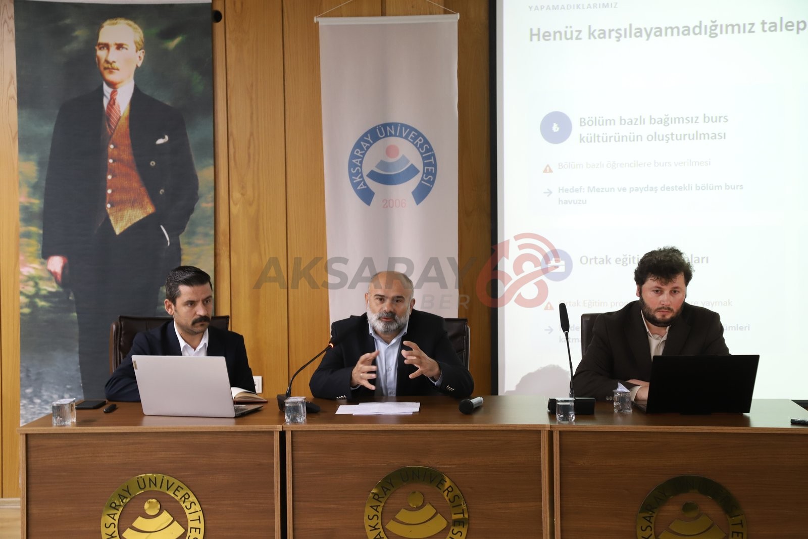 ASÜ’de Öğrencilere Yönelik Burs ve İstihdam İmkânları Değerlendirildi