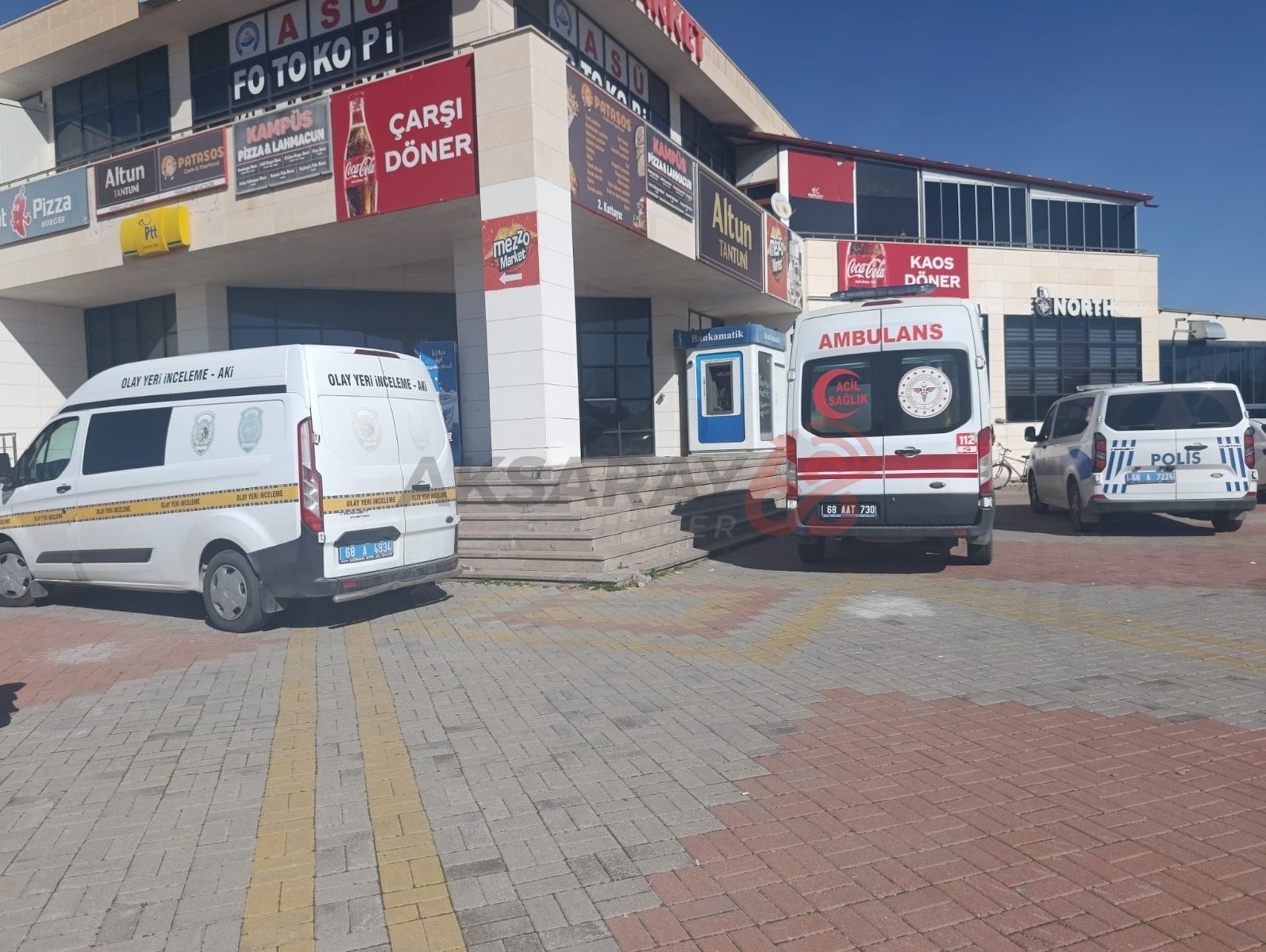 Market Müdürü Yangın Merdiveninde Ölü Olarak Bulundu