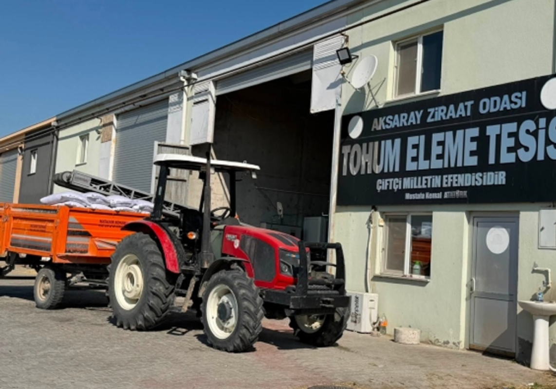 Tohum Eleme Tesisi Randevu Sistemi İle Hizmet Veriyor