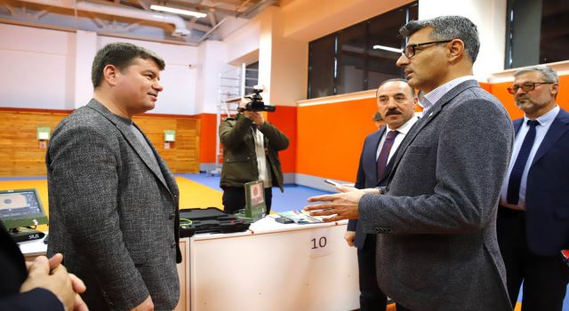Olimpiyat Şampiyonu Yusuf Dikeç ve Başkan Dinçer Aynı Hedefte Buluştu