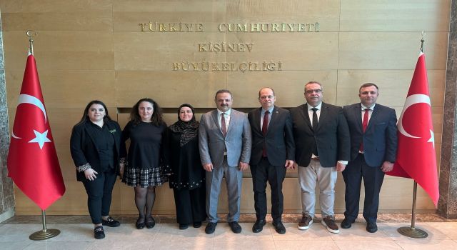 Rektör Arıbaş’tan Moldova Büyükelçisi Sertel’e Ziyaret