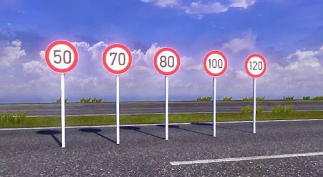 Bu Yollarda Hız Limitleri Değiştirildi