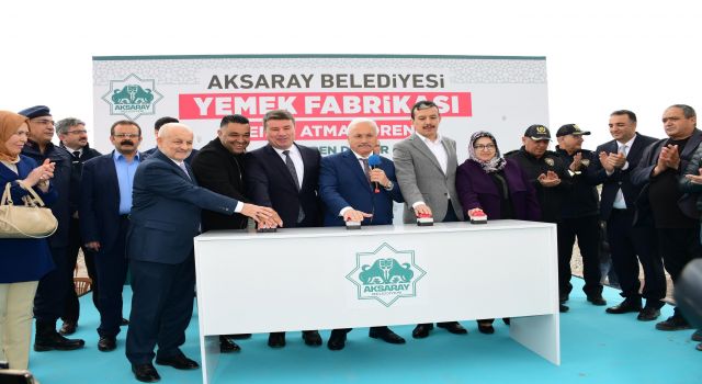 Bu Fabrika İle Belediye Günde 35 Bin Kişilik Yemek Üretecek