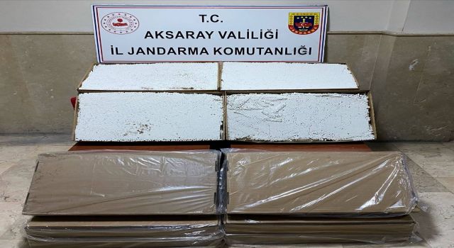 Jandarma Ekipleri 48 Bin Adet Dolu Makaron Ele Geçirdi