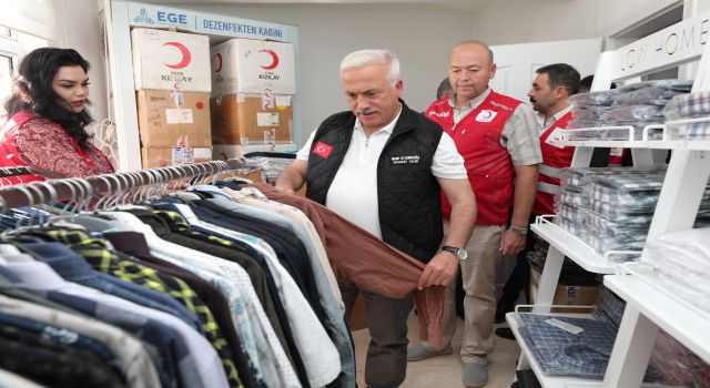 Vali Kumbuzoğlu’ndan Kızılay Aksaray Şubesi’ne Ziyaret