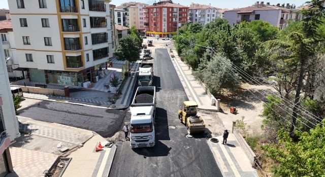 Büyük Bölcek Mahallesi’nde Altyapısı Tamamlanan Noktalarda Asfalt Çalışması Başladı