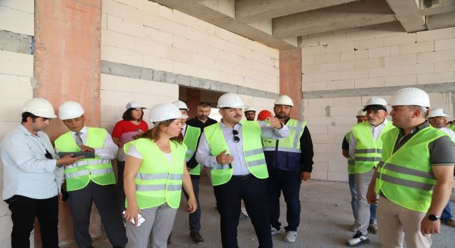 Teknopark ve Tıp Fakültesi Temel Bilimler Binaları Hızla Tamamlanıyor