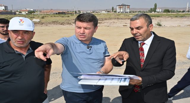 Dinçer, Yemek Fabrikası İnşaat Alanını İnceledi