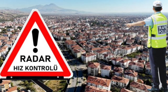 Temmuz Ayında En Çok Trafik Cezası Radardan Yazıldı