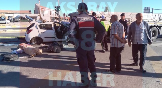 Eşmekaya’da Feci Kaza 1 Ölü 1 Yaralı