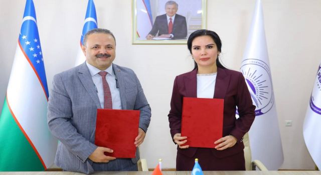 Aksaray Üniversitesi, Urgenç Devlet Pedagoji Enstitüsü İle İş Birliği Protokolü İmzaladı