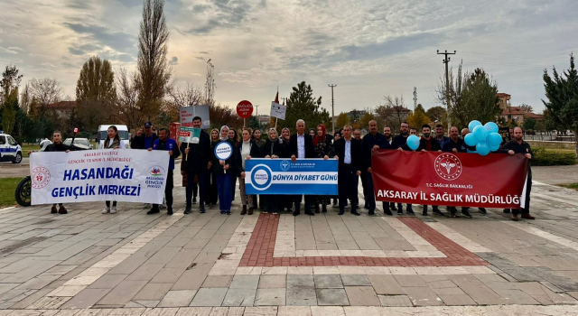 “Diyabet” İçin Yürüdüler