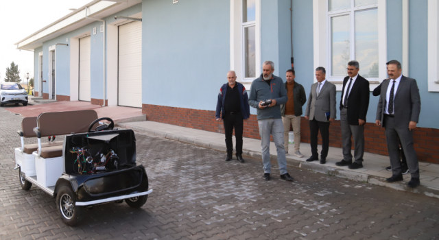 ASÜ’de Geliştirilen Otonom Araç, Testlere Hazırlanıyor