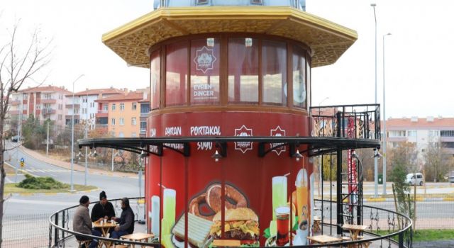 Belediyenin “Çay ve Simit Evi” Hizmete Açıldı
