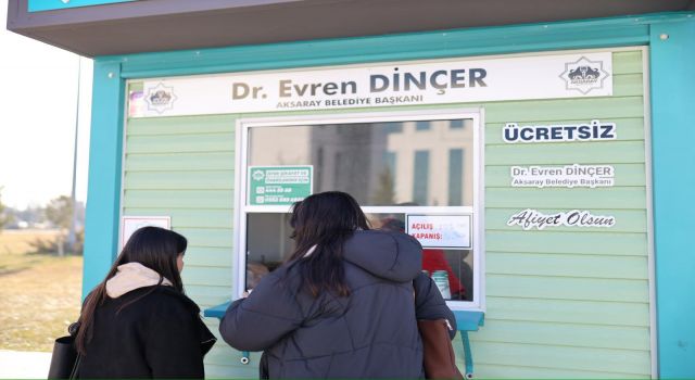 Final Haftasındaki Öğrencilere Kampüs İçinde Sıcak Çorba