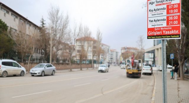 Ağır Tonajlı Araçların Merkez Trafiğine Girmesi Yasak!