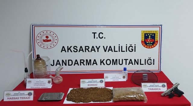 Jandarma’dan Zehir İmalathanesine Baskın