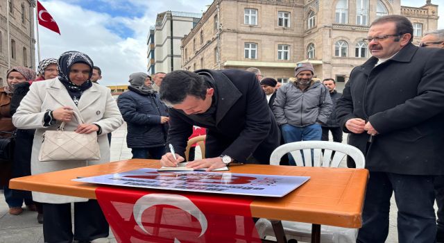 AK Parti Teşkilatı; “Darbe Zihniyetine Asla Geçit Yok”